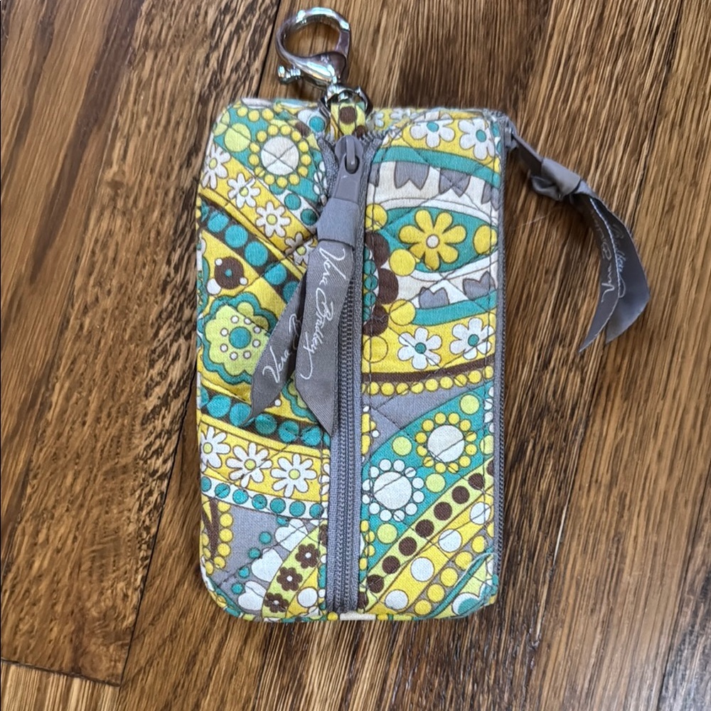 Vera Bradley Floral Zip Pouch